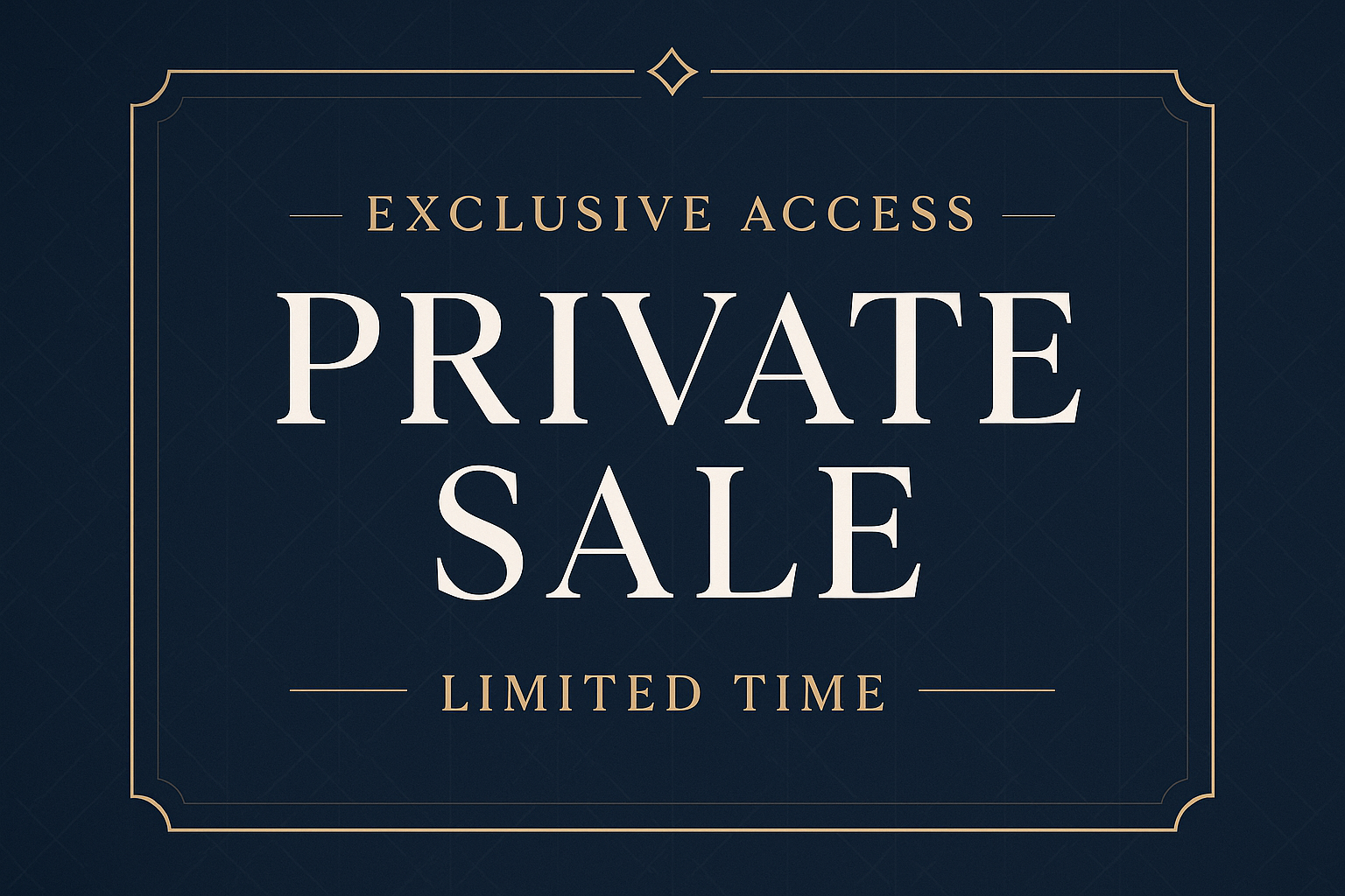 private sale